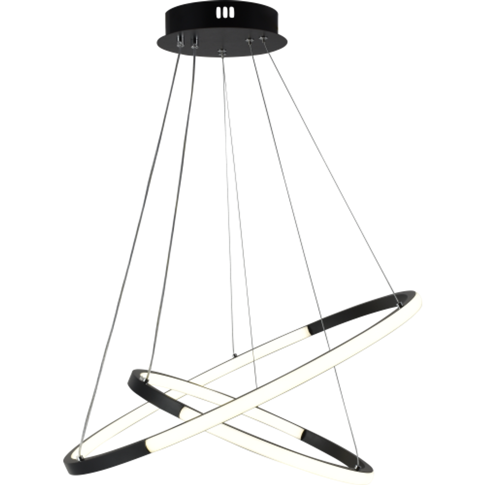 Светильник потолочный светодиодный Rivoli Lauren 6105-101 LED 4100К - 4300К 86 Вт модерн с пультом | Rivoli