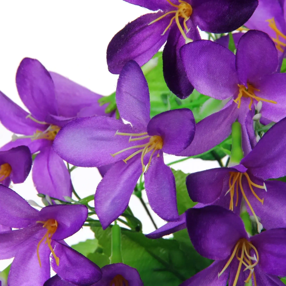 Искусственные цветы «Колокольчики» 40см фиолетовые