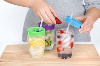 Стакан с трубочкой Sistema &quot;Hydrate&quot;, Тритан, 525 мл, цвет Розовый