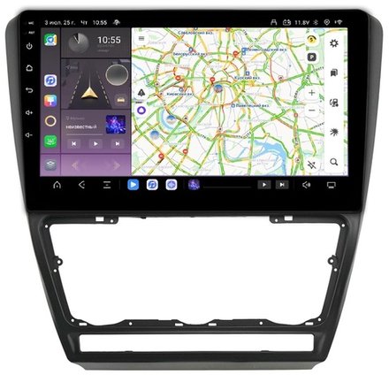 Магнитола для Skoda Octavia A5 2004-2013 - Carmedia OL-1920 QLed, Android 13, TS20, CarPlay, SIM-слот