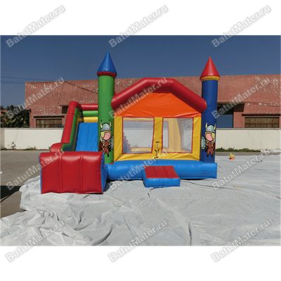 Коммерческий надувной батут "Крепость рыцаря"