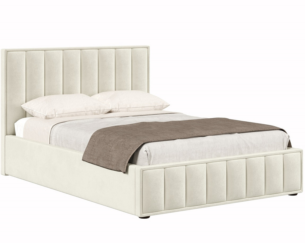 Кровать с подъёмным механизмом 1800 Анкона, светло-бежевый