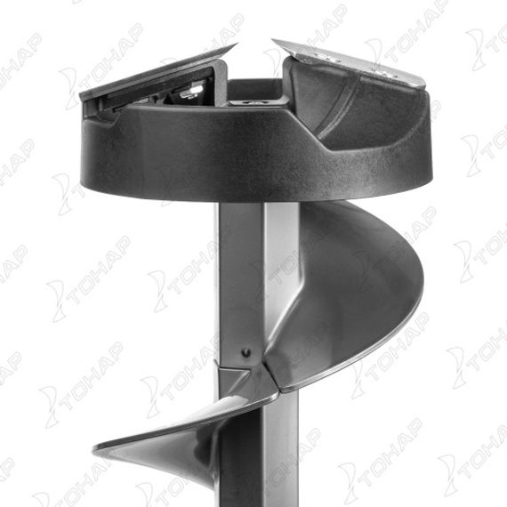 Шнек пластиковый под шуруповерт ULTRALITE 150R V2.0 правое вращение, серый (SU-150R-V2.0) Тонар