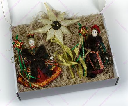 Набор ёлочных игрушек Святки №5