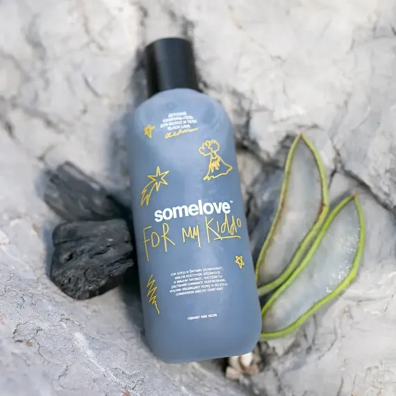 Детский шампунь-гель для волос и тела Somelove с ароматом колы