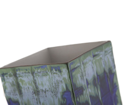 Элитная ваза декоративная керамическая  низкая Skyscraper от S. Bernardo из Португалии