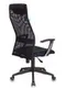 Кресло руководителя  Бюрократ, черный, спинка сетка, KB-8N/BLACK, TW-01 TW-11