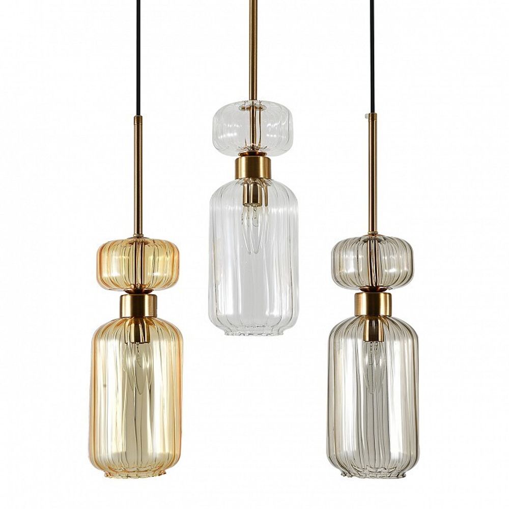 Подвесной светильник Escada GLOSS 1141/3S BG/CL/AM