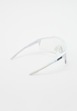 Спортивные очки с диоптриями 100% SPEEDCRAFT LE Bastille - Pearl White Glitter - Blue Mirror Photochromic Lens