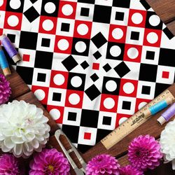 Ткань флис пёстрые цветные фигуры