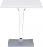 Стол пластиковый Siesta Contract Ice, 600х600х730, белый
