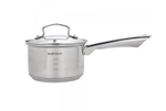 Hoffmann HM0518-2 Ковш с крышкой 1,2л 14см нерж.сталь