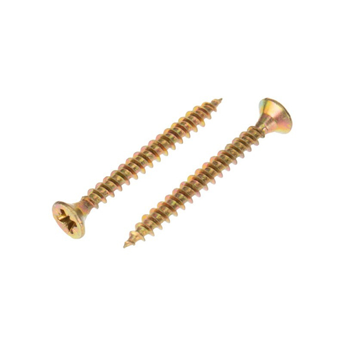 САМОРЕЗ УНИВЕРС. 4Х35, ЖЕЛТ.ЦИНК, КОРОБ (200 ШТ/УП) KRANZ