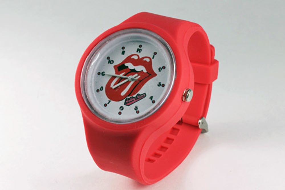 Часы Rolling Stones язык