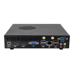 Hiper FT20-i3141R8N2R6BWP Мини-ПК Core i3 14100/8ГБ /256ГБ NVMe/Intel UHD Graphics 730/Gigabit Ethernet/Wi-Fi 6 - Realtek RTL8852B/Bluetooth 5.2/Чёрный/БП 120Вт /Win 11 Pro