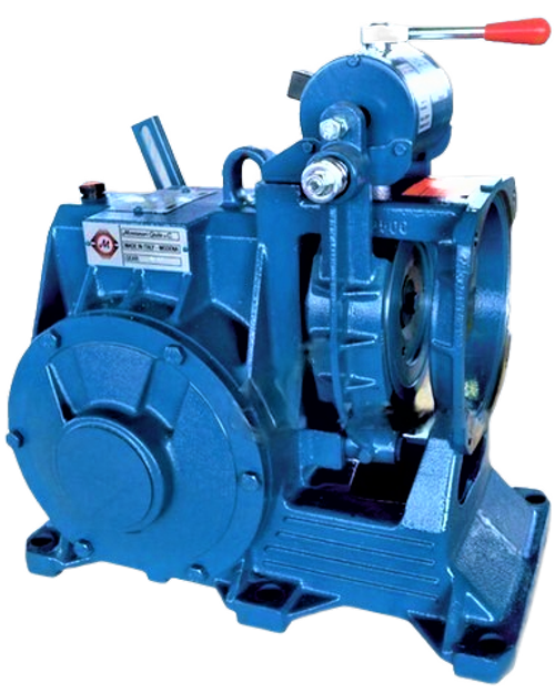 Редуктор лебедки M73 Montanari  ПЧ 1/46 правый (без магнита и тормозных рычагов) MONTANARI.