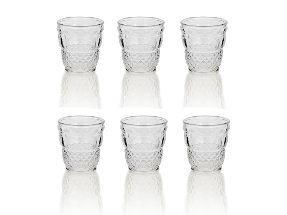 Набор стаканов Ser Lapo прозрачный (6 шт.)