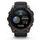 Умные часы Garmin Fenix 8, 51 мм, AMOLED, Sapphire Carbon Gray DLC Titanium with Black/Pebble Gray Silicone