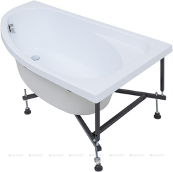 Акриловая ванна Aquanet (Акванет) Mia 140x80 R с каркасом