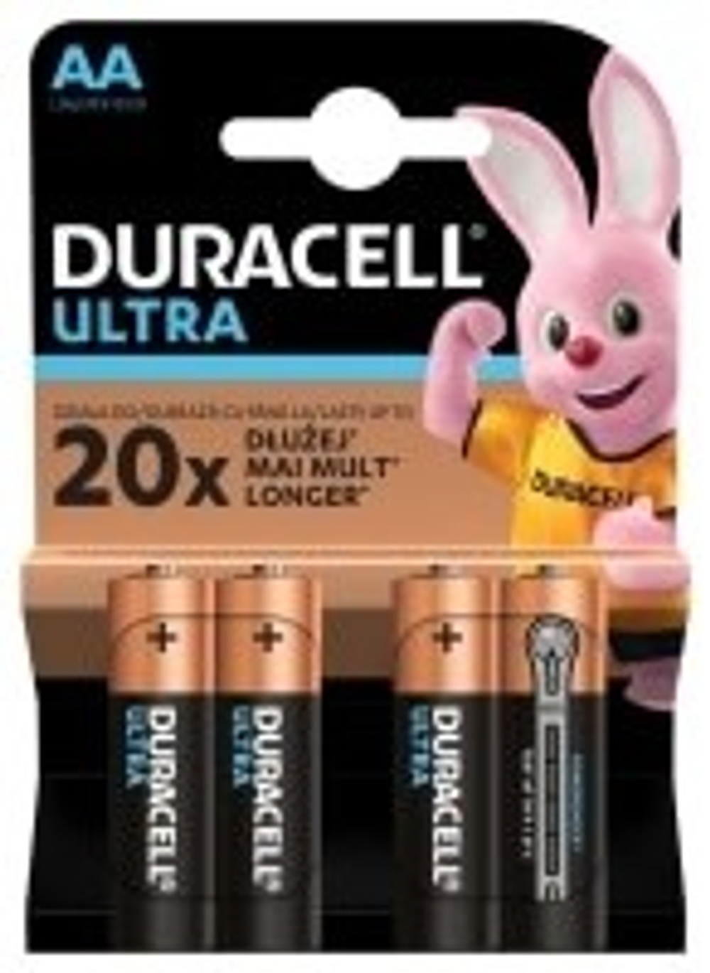 Элемент питания Duracell LR6-4BL Ultra Power