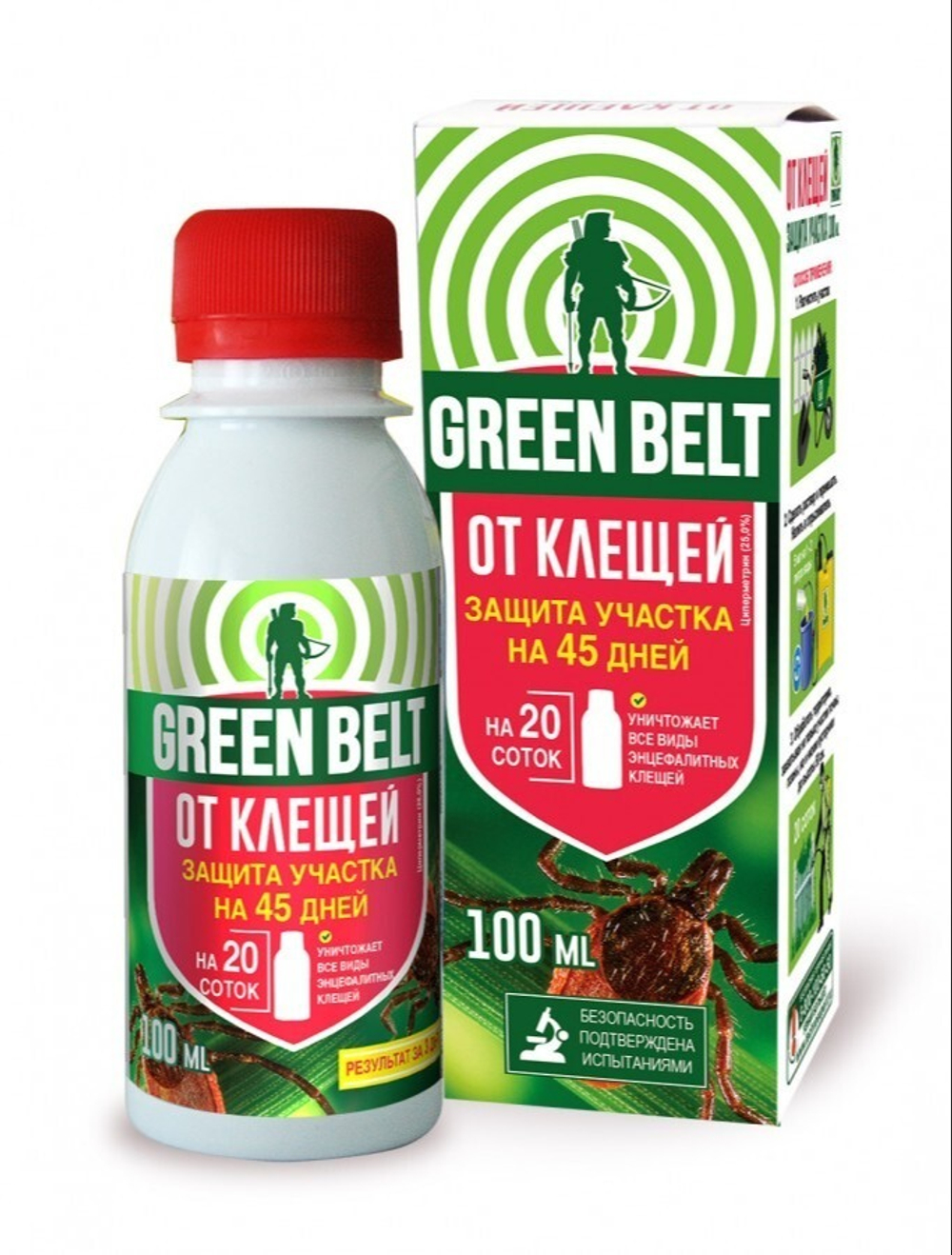 Green Belt защита от клещей для участка