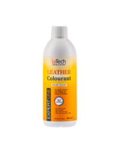 LeTech Expert Line Краска для кожи (Leather Colourant) Golden Yellow, 500мл