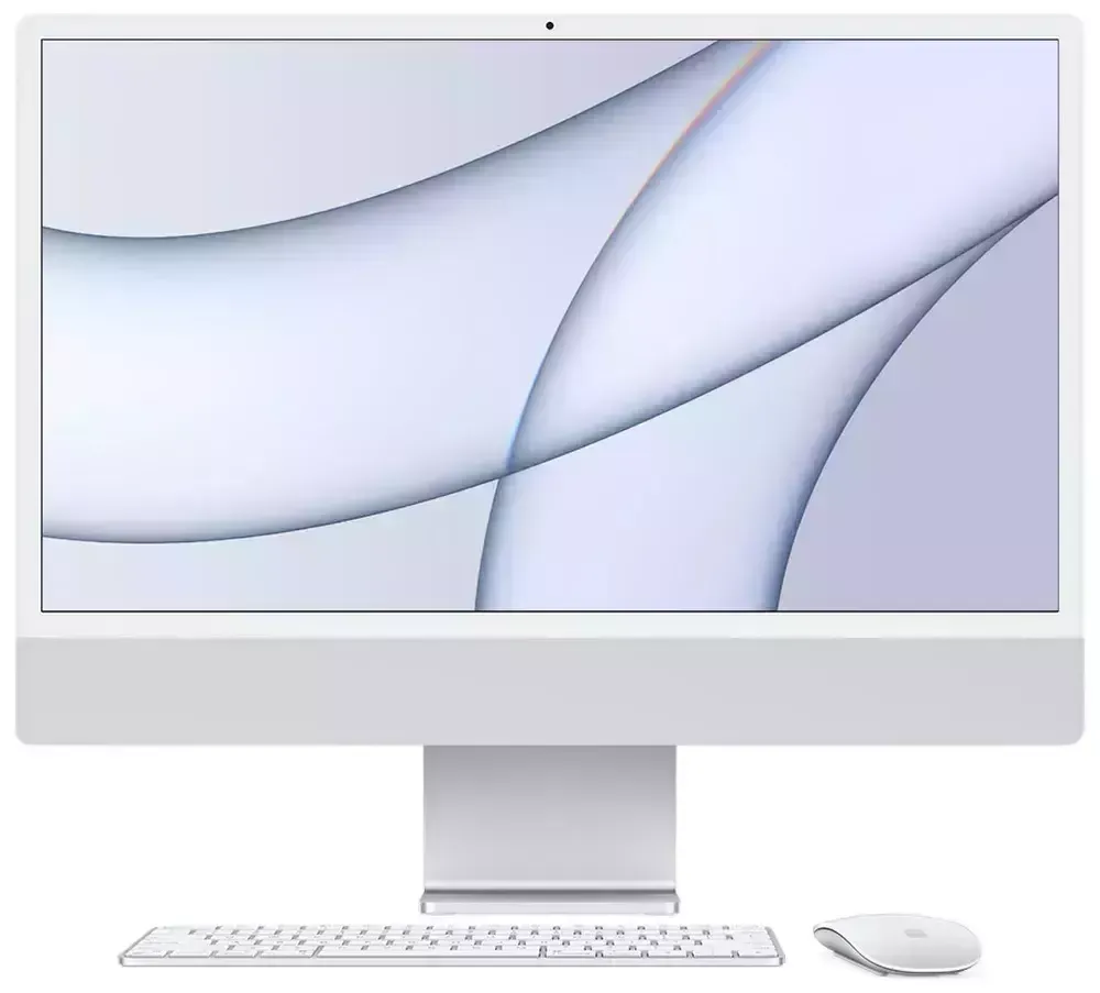 Apple iMac 4.5K 24&quot; (2021) Silver (M1 8-Core CPU/8-Core GPU, 8GB, 512Gb)