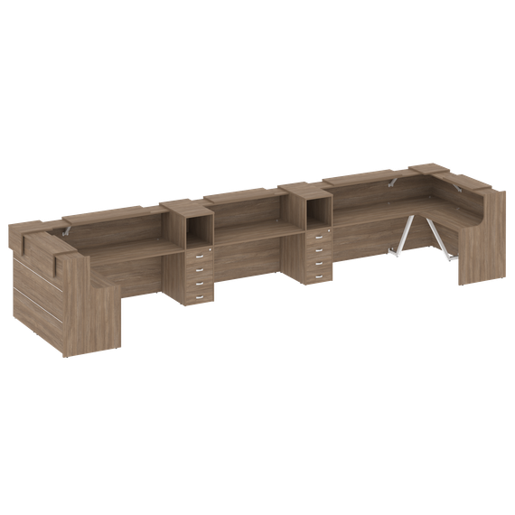 Onix Ресепшн O.R-K-38 Дуб Аризона 6522*1768*1187