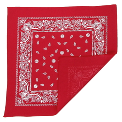 Бандана классическая красная (160)