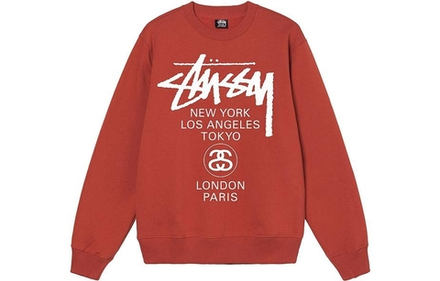 Толстовки Stussy World Tour Logo, 3913658
