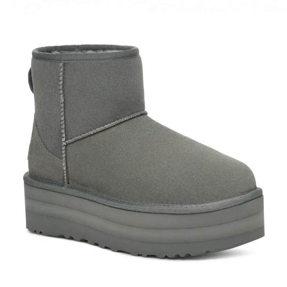 Угги UGG Classic Mini Platform Grey
