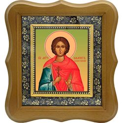 Валент Севастийский мученик. Икона на холсте.