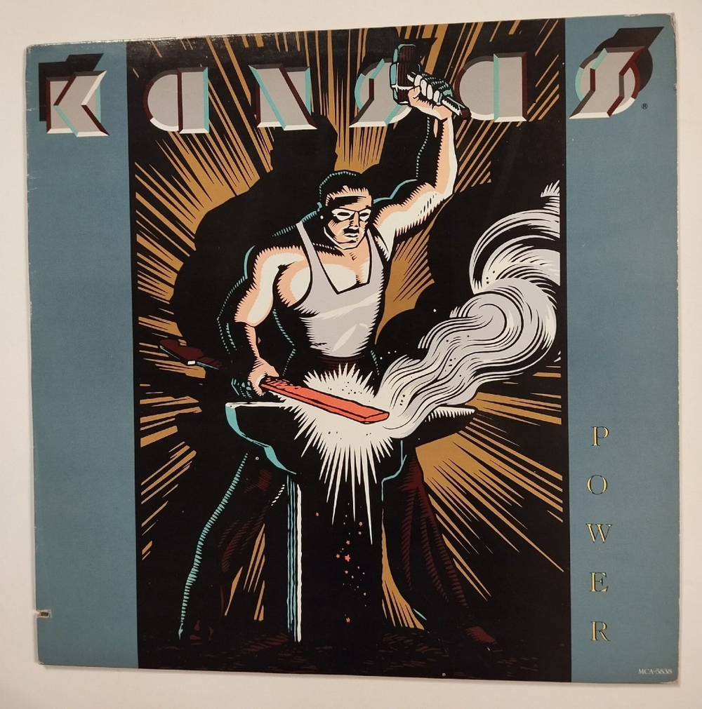 Винтажная виниловая пластинка LP Kansas Power (Canada 1986)