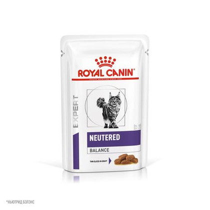 ROYAL CANIN Neutered Balance Корм влажный для взрослых стерилизованных кошек, склонных к набору веса, 85 г