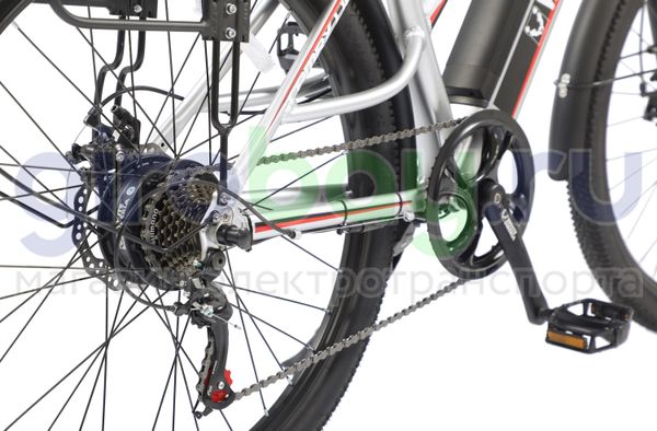 Электровелосипед WHITE SIBERIA CAMRY LIGHT 36V/11A 500W Snegir (Синий)