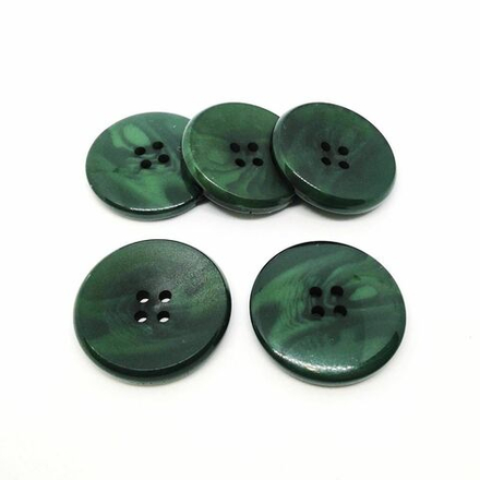 Т183  декор пришив.элемент, 28 мм, цв.зеленый