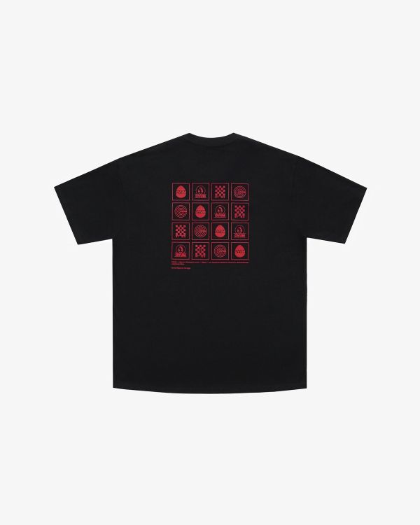 Футболка 03 Red Eggs черная - фото 1