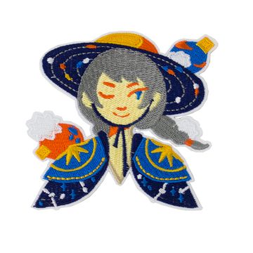 Нашивка на куртку. Comso Girl