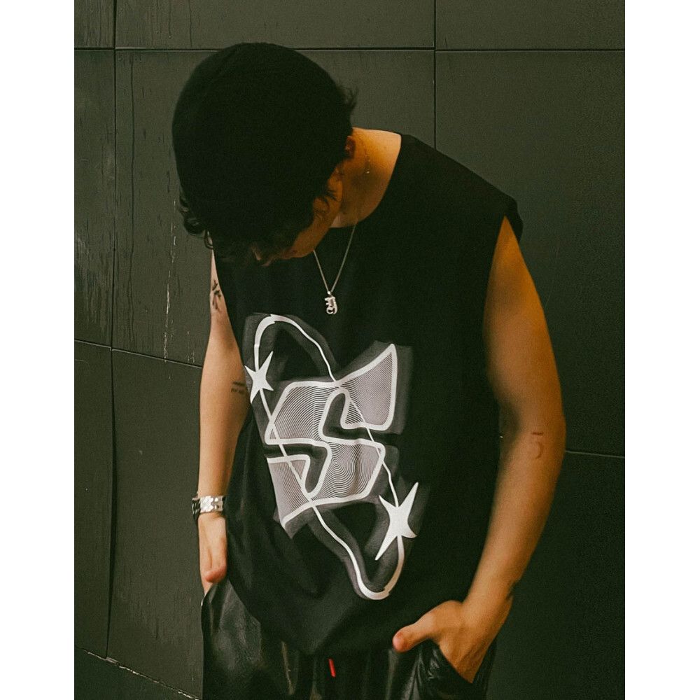 Безрукавка SoWhat? "S" черная