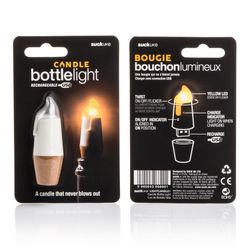 Пробка для бутылки Bottlelight с подсветкой и USB