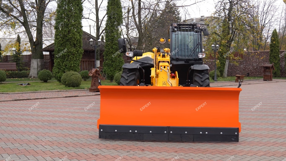 Снеговой отвал для телескопического погрузчика