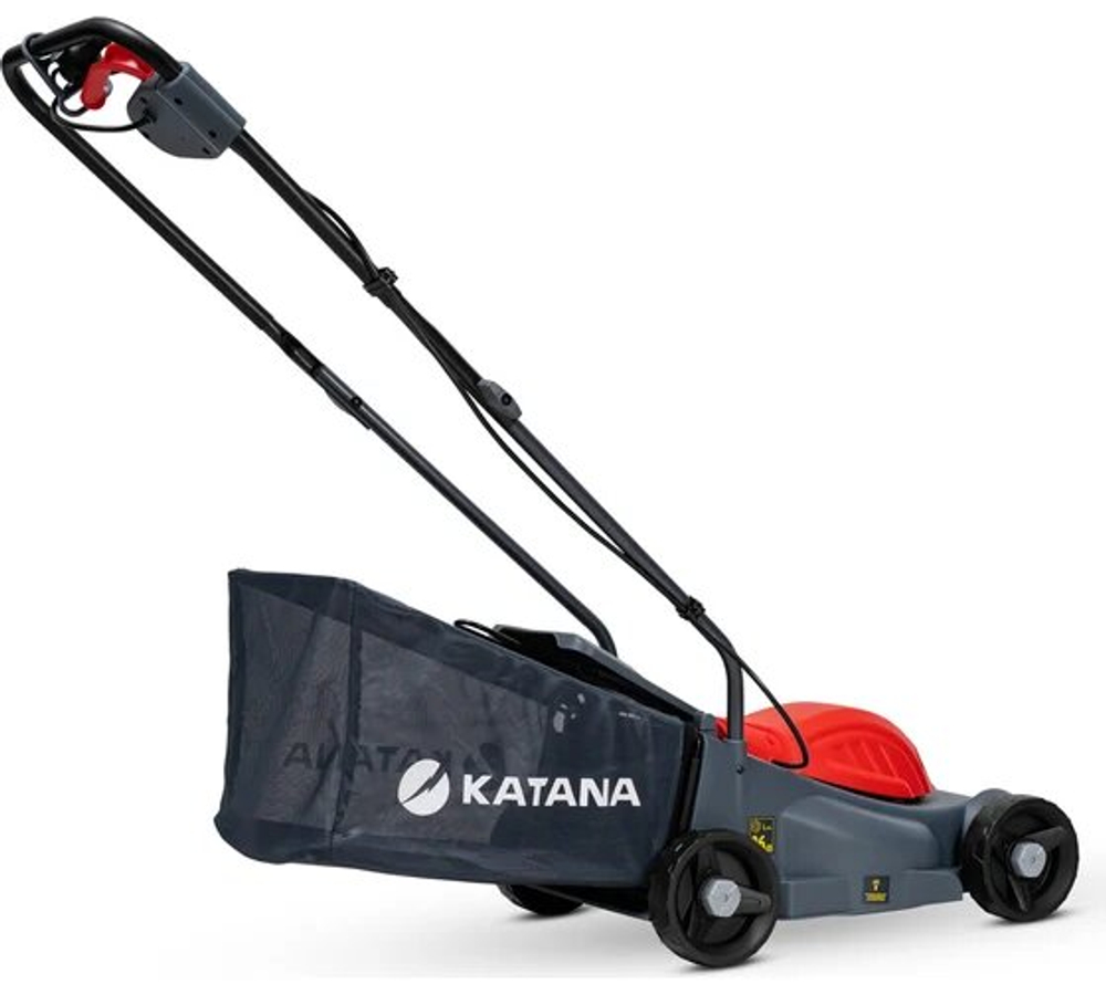 Газонокосилка электрическая KATANA KL3210E Ширина 32 см, 1000 Вт, травосборник 30 л(MBK0027792)