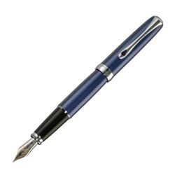 Перьевая ручка Diplomat Excellence A2 Midninht blue chrome M 14ct. (D40209015)