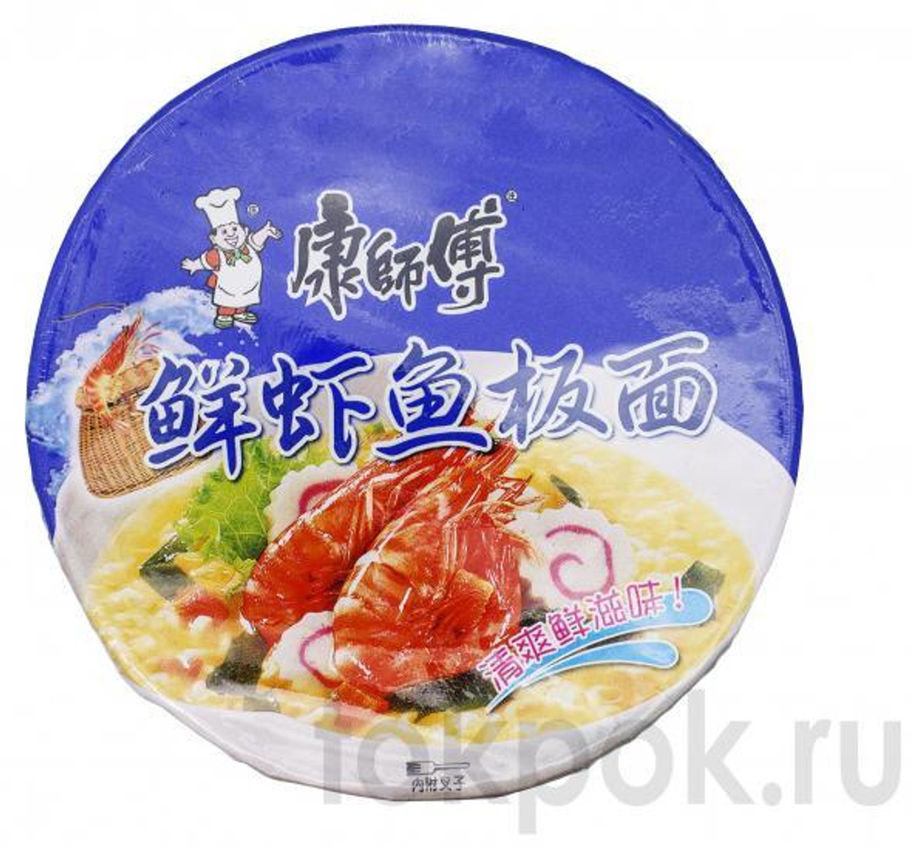 Лапша со вкусом морепродуктов Kang Shi Fu , 101гр