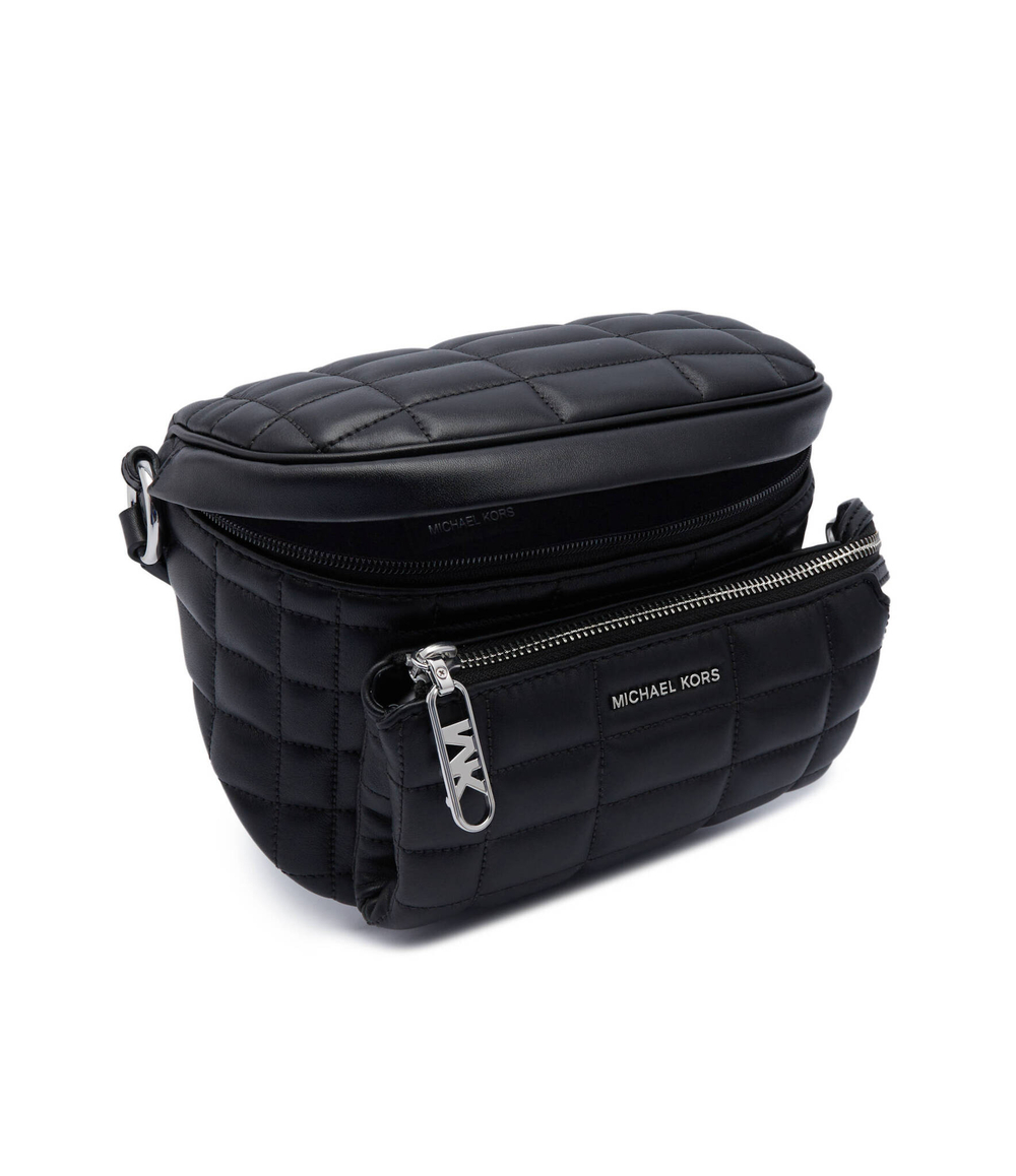 Кожаная сумка через плечо MD SLING PACK Michael Kors - черный(30R4S04M8B)