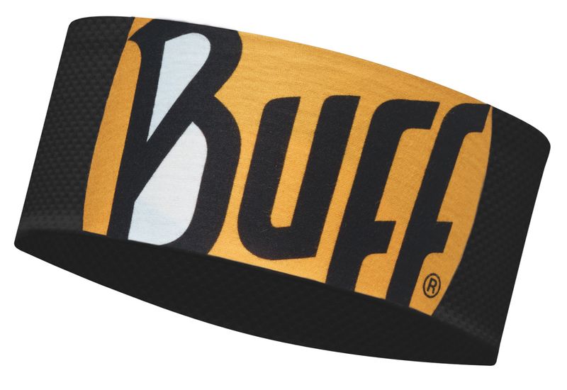 Повязка на голову спортивная Buff Ultimate Logo Black Фото 1