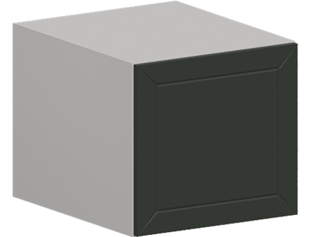 Кухня Модуль ШВГ 519 Ликата / Насыщенно-зеленый