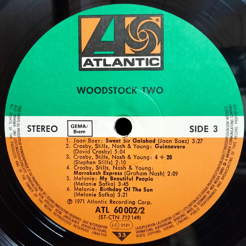 Сборник / Woodstock Two (2LP)