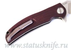 Нож Широгоров Soft Overkill Maroon (RJ Martin)фотография - 7