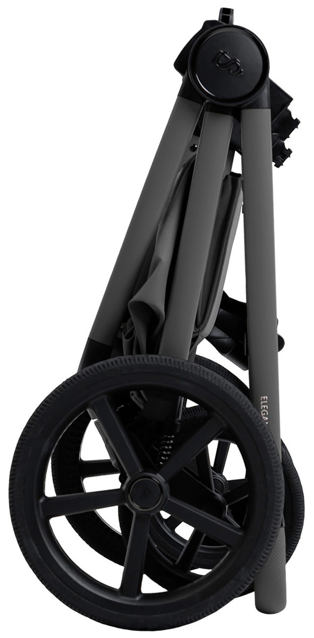 Коляска 4 в 1 Sweet Baby SBL Elegante Therma Colore + автокресло Elegante Plus с базой i-Size ISOFIX DK780 Dark Grey